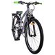 Volare Cross Kinderfahrrad - Jungen - 24 Zoll - dunkelgrau - 18 Gänge