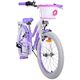 Volare Lovely Kinderfahrrad - Mädchen - 20 Zoll - Lila - 6 Gänge