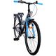 Volare Thombike Kinderfahrrad – Jungen – 24 Zoll – Schwarz Blau – 3 Gänge