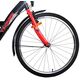 Volare Thombike Kinderfahrrad - Jungen - 26 Zoll - Schwarz Rot - 3 Gänge