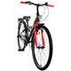 Volare Thombike Kinderfahrrad - Jungen - 26 Zoll - Schwarz Rot - 3 Gänge