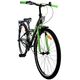 Volare Thombike Kinderfahrrad – Jungen – 26 Zoll – Schwarz Grün – 3 Gänge