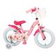 Disney Princess Kinderfahrrad - Mädchen - 14 Zoll - Rosa - Zweihandbremsen