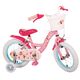 Disney Princess Kinderfahrrad - Mädchen - 14 Zoll - Rosa - Zweihandbremsen