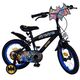 Batman Kinderfahrrad - Jungen - 14 Zoll - Schwarz - Zweihandbremsen