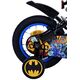 Batman Kinderfahrrad - Jungen - 12 Zoll - Schwarz - Zweihandbremsen