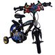 Batman Kinderfahrrad - Jungen - 12 Zoll - Schwarz - Zweihandbremsen
