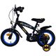Batman Kinderfahrrad - Jungen - 12 Zoll - Schwarz - Zweihandbremsen