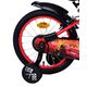 Disney Cars Kinderfahrrad - Jungen - 16 Zoll - Rot - Zwei Handbremsen