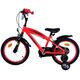 Disney Cars Kinderfahrrad - Jungen - 16 Zoll - Rot - Zwei Handbremsen