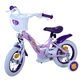 Disney Wish Kinderfahrrad - Mädchen - 12 Zoll - Lila - Zwei Handbremsen