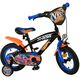 Hot Wheels Kinderfahrrad - Jungen - 12 Zoll - Schwarz Orange Blau - Zweihandbremsen