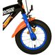 Hot Wheels Kinderfahrrad - Jungen - 12 Zoll - Schwarz Orange Blau - Zweihandbremsen