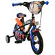 Hot Wheels Kinderfahrrad - Jungen - 12 Zoll - Schwarz Orange Blau - Zweihandbremsen