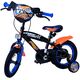 Hot Wheels Kinderfahrrad – Jungen – 12 Zoll – Schwarz Orange Blau – Zwei Handbremsen