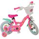 Barbie Kinderfahrrad - Mädchen - 12 Zoll - Rosa - Zweihandbremsen