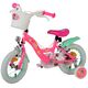 Barbie Kinderfahrrad - Mädchen - 12 Zoll - Rosa - Zweihandbremsen