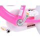 Barbie Kinderfahrrad - Mädchen - 16 Zoll - Rosa - Zwei Handbremsen