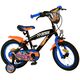 Hot Wheels Kinderfahrrad - Jungen - 14 Zoll - Schwarz Orange Blau