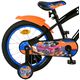 Hot Wheels Kinderfahrrad - Jungen - 16 Zoll - Schwarz Orange Blau - Zweihandbremsen