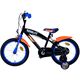 Hot Wheels Kinderfahrrad – Jungen – 16 Zoll – Schwarz Orange Blau – Zwei Handbremsen