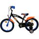 Hot Wheels Kinderfiets - Jongens - 16 inch - Zwart Oranje Blauw