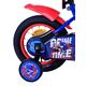 Sonic Prime Kinderfahrrad – Jungen – 12 Zoll – Blau Rot