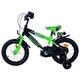 Volare Sportivo Kinderfahrrad – Jungen – 14 Zoll – Grün Schwarz – Zwei Handbremsen