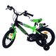 Volare Sportivo Kinderfahrrad – Jungen – 14 Zoll – Grün Schwarz – Zwei Handbremsen