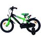 Volare Sportivo Kinderfahrrad – Jungen – 16 Zoll – Grün Schwarz – Zwei Handbremsen