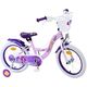 Disney Wish Kinderfahrrad - Mädchen - 16 Zoll - Lila - Zwei Handbremsen