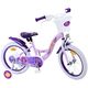 Disney Stitch Kinderfahrrad - Mädchen - 16 Zoll - Creme Koralle Blau [CLONE]