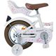 Volare Blossom Kinderfahrrad - Mädchen - 12 Zoll - Weiß