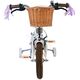Volare Blossom Kinderfahrrad - Mädchen - 12 Zoll - Weiß - Zweihandbremsen