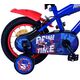 Sonic Prime Kinderfahrrad - Jungen - 12 Zoll - Blau Rot - Zweihandbremsen