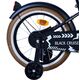 Volare Black Cruiser Kinderfahrrad - Jungen - 16 Zoll - Schwarz