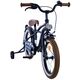 Volare Black Cruiser Kinderfahrrad - Jungen - 16 Zoll - Schwarz