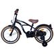 Volare Black Cruiser Kinderfahrrad - Jungen - 16 Zoll - Schwarz
