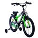 Volare Sportivo Kinderfahrrad – Jungen – 18 Zoll – Grün Schwarz – Zwei Handbremsen