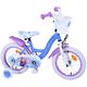 Disney Frozen 2 Kinderfahrrad - Mädchen - 14 inch - Blau / Lila