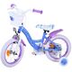 Disney Frozen 2 Kinderfahrrad - Mädchen - 14 inch - Blau / Lila