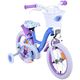 Disney Frozen 2 Kinderfahrrad - Mädchen - 14 inch - Blau / Lila