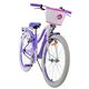Volare Lovely Kinderfahrrad - Mädchen - 24 Zoll - Lila - Zwei Handbremsen