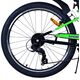 Volare Sportivo Kinderfahrrad – Jungen – 24 Zoll – 7 Gänge – Schwarz Grün