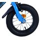 Volare Sportivo Kinderfahrrad – Jungen – 12 Zoll – Blau Schwarz – Zwei Handbremsen