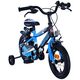 Volare Sportivo Kinderfahrrad – Jungen – 12 Zoll – Blau Schwarz – Zwei Handbremsen