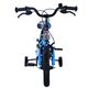 Volare Sportivo Kinderfahrrad – Jungen – 12 Zoll – Blau Schwarz – Zwei Handbremsen