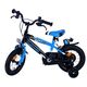 Volare Sportivo Kinderfahrrad – Jungen – 12 Zoll – Blau Schwarz – Zwei Handbremsen