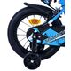 Volare Sportivo Kinderfahrrad – Jungen – 14 Zoll – Blau Schwarz – Zwei Handbremsen