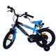 Volare Sportivo Kinderfahrrad – Jungen – 14 Zoll – Blau Schwarz – Zwei Handbremsen